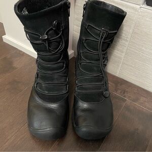 Keen Leather & Suede Bungee Winter Boots Women’s Size 7